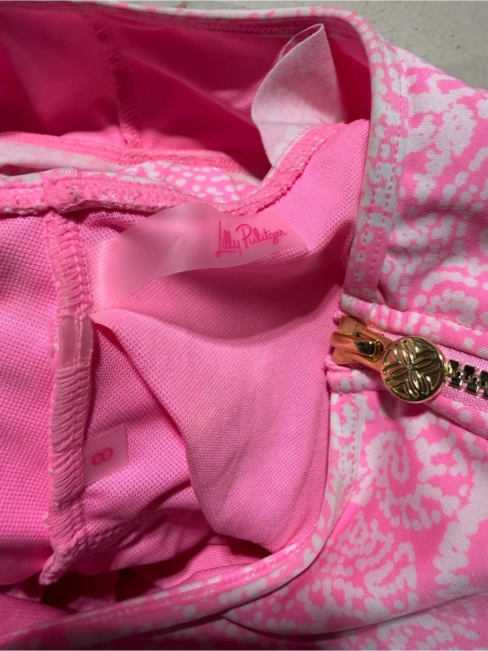 Lilly Pulitzer Pink Paisley One-Piece Swimsuit